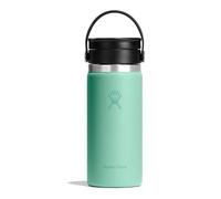 Hydro Flask - Wide Flex Sip Lid Coffee 473 ml (16 oz) - Ermetico, Isolato, Compatibile con Portabicchieri - Mantiene le Bevande Fredde per 24 Ore & Calde per 12 Ore - Mermaid Green