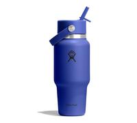 Hydro Flask Hydration Travel Bottle Flex Straw Cap Bottiglia per bere 710 ml blu