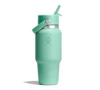Hydro Flask - Wide Flex Straw Travel Bottle 710 ml (24 oz) - Ermetico, Isolato, Compatibile con Portabicchieri - Mantiene le Bevande Fredde per 24 Ore - Tappo con Cannuccia Flex - Mermaid Green