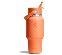 Hydro Flask - Wide Flex Straw Travel Bottle - Borraccia 710 ml arancione