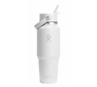 Hydro Flask Hydration Travel Bottle Flex Straw Cap Bottiglia per bere 710 ml bianco