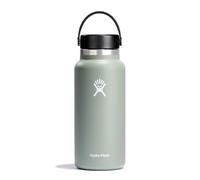 Hydro Flask - Wide Mouth - Borraccia da 946 ml (32 oz) - Acciaio inossidabile con isolamento sottovuoto e coperchio a prova di perdite e rivestimento in polvere - Wide Mouth - Agave