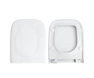 HYDRO HOME Copriwater Compatibile con S20 VITRA, Plastica Termoindurente avvolgente Cerniere Regolabili fissaggio dall'alto, Bianco MADE IN ITALY (CHIUSURA CLASSICA)