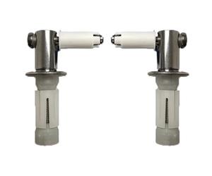 HYDRO HOME Kit Cerniere per copriwater Clodia e Perla Dolomite termoindurente J104900 e J326900
