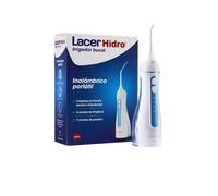 LACER Idro - Irrigatore orale portatile e wireless, con 2 ricariche, pulizia interdentale rapida ed efficace, 4 modalità di pulizia, 7 livelli di pressione, design ergonomico e compatto