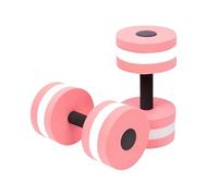 Hydro Weights - Kit de pesas flotantes de EVA, accesorios para ejercicios de natación, constructores de fuerza acuática de bajo impacto, juego de par de mancuernas para piscina, implementos de entrena