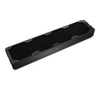 CORSAIR Hydro X Series XR7 da 480 mm V2 Radiatore per Raffreddamento ad Acqua Personalizzato - Compatibile con iCUE LINK - 4 Supporti per Ventole da 120 mm - Filettatura G1/4 di pollice - Nero