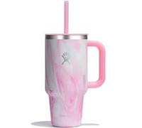 HYDROFLASK 32 Oz All Around Travel Tumbler - Unisex - Rosa / Bianco - Taglia unica- modello 2025