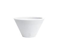 Vaso Chiron bianco 50cm