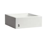 Vaso Cubo Minos bianco 40cm