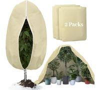 Hydrogarden Cappuccio Protezione Piante, Copertura per svernamento in Tessuto Non Tessuto 80 g/m² Protezione Contro Gel per Piante in Vaso e Rose (200x240 cm)- 2PC