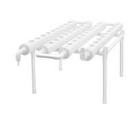 Hydroponic Grow Kit per coltivazione idroponica a 1 strato, 36 fori, kit per piante, ortaggi, erbe e idroponica, sistema di coltivazione di piante senza terra, 4 tubi