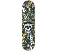 Hydroponic Mexican Skull 2.0 Tavola Skateboard (Black) taglia 8.125"