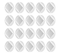 Hydroponic Pod Cover - 20 Pieces Reusable Lids for Plant Grow Cubes Vertical Garden | Food-Grade Flexible with Secure Fit, Moisture Retention Easy Removal, Ideal for Indoor Balcony Flower Seedlings