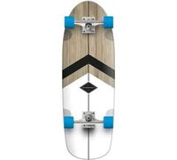 Hydroponic Rounded Complete Cruiser Skateboard (Classic 3.0 White) taglia 30"