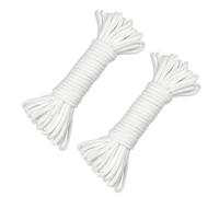 Hydroponic Wicking Cord - Self Watering Rope for Plants | Cotton Moisture Delivery Line 2 pezzi 60ft Automatic Plant Hydration for Flower Pots Containers Garden Greenhouse