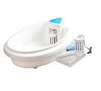 Hydrosana Pediluvio Elettrolitico Ionico Spa Relax Casa | Purifica e Rilassa Piedi | 3 Bobine, 5 Protezioni, Facile da Usare, Benessere per Piedi e Mani, Migliora la Circolazione