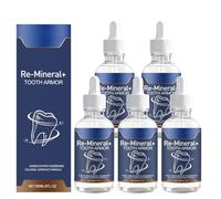 Hydroxyapatite Tooth Repair SerumDental Grade Nano Hap Enamel Serum | Teeth Strengthening, Sensitivity Relief, Enamel Repair, Decay Prevention | Daily Oral & Gum Care (5pcs)