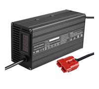HYDTGZ Caricabatterie da 24 V 8 A/10 A/12 A con Connettore Anderson da 50 A, Display LCD e Carica di Mantenimento per Carrelli da Golf, Tosaerba e Sistemi di Energia Solare,24v 8a