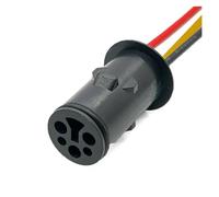 HYEBNP Connettori elettrici for Auto 3 Pin 1,5 mm 1-926554-1 Te Cablaggio Auto Copertura Protettiva Rotonda Guscio in plastica DJ3031-1.5-11 21 (3 Pin Maschio 10 Pezzi)(3 Pin Female,10 PCS)