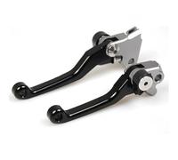 HYEBNP Leva del Freno a Mano Pieghevole, Leva del Freno a Mano con Perno, Leva della Frizione, Leva del Freno a Mano Pieghevole (Rossa)(Black)