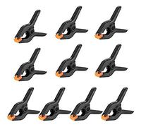HYECHO 10 Pezzi Clip a Molla Clip a Molla in Plastica Set Clip a Molla per Lavorazione del Legno per Impieghi Gravosi Clip da 3,5 Pollici