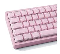 Hyekic Keycap Crystal Jelly a forma di gatto, 119 tasti traslucidi rosa stampati lateralmente keycap profilo mao personalizzato keycap per 61/68/84/87/98/100 Cherry Gateron MX Swithes tastiera