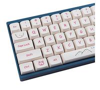 Hyekit PBT Graffiti Keycaps - 135 tasti, sublimazione, design carino, profilo XDA, personalizzati per Cherry Gateron MX Switch tastiere meccaniche