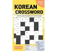 Hyeonjae Cho 2023 Korean Crossword Puzzle Book (Tascabile)