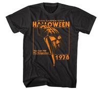 HYEWOI Halloween Pumpkin Knife 78en's T-Shirt Horrorovie John Carpenter Boogeyman K. BlackBlackM
