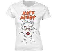 HYEWOI Ladies Katy Perry Witness Prism Teenage Dream Tee T-Shirt Womens Girls (Large) WhiteWhiteM
