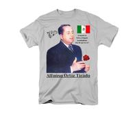 HYEWOI Nueva Camiseta Alfonso Ortiz-Tirado legendario cantante de México S-4XL GreyM