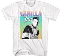 HYEWOI Robert Matthew Van Winkle Vanilla Ice Baby American Rapper Actor TV T-ShirtWhiteL