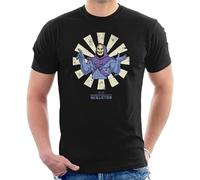 HYEWOI Skeletor Retro Japanese He Man Men's T-Shirt BlackL