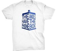 HYEWOI The Angels Have The Phone Box T-Shirt whiteWhiteXL