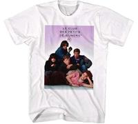 HYEWOI The Breakfast Club 1985 Teen Movie Comedy Detention Comedy T-ShirtWhiteXL