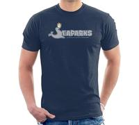 HYEWOI The IT Crowd Seaparks Men's T-ShirtblueXL