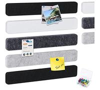 HyFanStr 8 Pezzi Bacheca in Sughero Feltro, Lavagna Sughero con 40 Puntine, Autoadesivo Sughero Pannelli Muro Bacheca Sughero da Parete per Appendere Foto Casa Ufficio Multicolore Piccolo