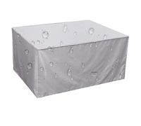 HYFBH Copertura per Mobili da Giardino, 240x120x75cm Copritavolo Esterno Impermeabile, Copertura Antipolvere, Anti-UV,Antivento,Antineve,Per tavoli e sedie da esterno,Divani e altri Tavoli da Giardin