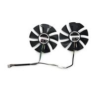 HYFOZAE Parti per Laptop 2 Pezzi GA91S2U 4 Pin per Red per Devil RX470 RX480 RX580 GPU Cooler Ventola di Raffreddamento per PowerColor per Radeon per per Dragon AX RX 480 470 580 Video Ca