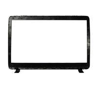 HYFOZAE Parti per Laptop per HP Probook 450 455 G2 Coperchio LCD Superiore/Cornice/Poggiapolsi Senza touchpad/Coperchio Inferiore 791689-001/Cerniere(B Shell)