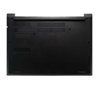 HYFOZAE Parti per Laptop per Lenovo Thinkpad E480 E485 E490 E495 Laptop, Base Superiore/Inferiore con poggiapolsi(Black D Shell)