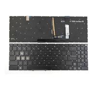 HYFOZAE Parti per Laptop per MSI per Cyborg 15 A12VE A12VF A13VE MS-15K1 Bravo B7EDP C7VE C7VF 17 C7UDX D7VF MS-158P Tastiera per Laptop US Blu retroilluminata