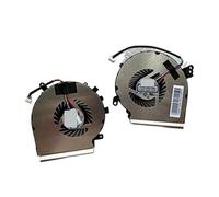 HYFOZAE Parti per Laptop Ventola per MSI GE62MVR GE72MVR 7RG MS-16JC MS-179C CPU + GPU Cooling Set GTX1070