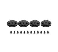 HYFOZAE per 4PCS Tappo di Copertura del Motore per DJI per Mavic Mini/Mini 2/SE Drone Protezione in Alluminio Tappi protettivi Impermeabili a Prova Polvere(Black)