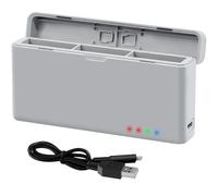 HYFOZAE per DJI per Action 4/Action 3 Hub di Ricarica della Batteria Caricatore per Fotocamera Carica Tre batterie per Osmo 4/3