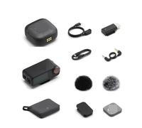 HYFOZAE per DJI per Mic 3 Lavalier 1TX 1RX 2TX con Controllo del Guadagno di Ricarica e Doppio(1 TX 1 RX)