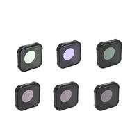 HYFOZAE per Gopro Hero 9 10 11 Set di filtri per Lenti UV per CPL ND 8 16 32 64 Immersioni notturne per Star Micro 15X per Protezione per Fotocamera Eyefish(Set of 6)
