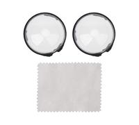 HYFOZAE per Protezioni dell'obiettivo per Insta360 X5 per Protezione AntiGraffio in Vetro Ottico, Tappo della Fotocamera, Copertura Antipolvere, Guscio Protettivo(Glasses Material)