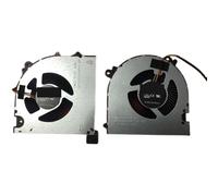 HYFOZAE Ventola di Raffreddamento CPU GPU per Clevo NH55AC 6-31-NH5A3-201 per FMGJ DFS240012C00T DC 12V 0.8A FM2K DFS2001059P0Thasee A7000(A Pair of Fans)